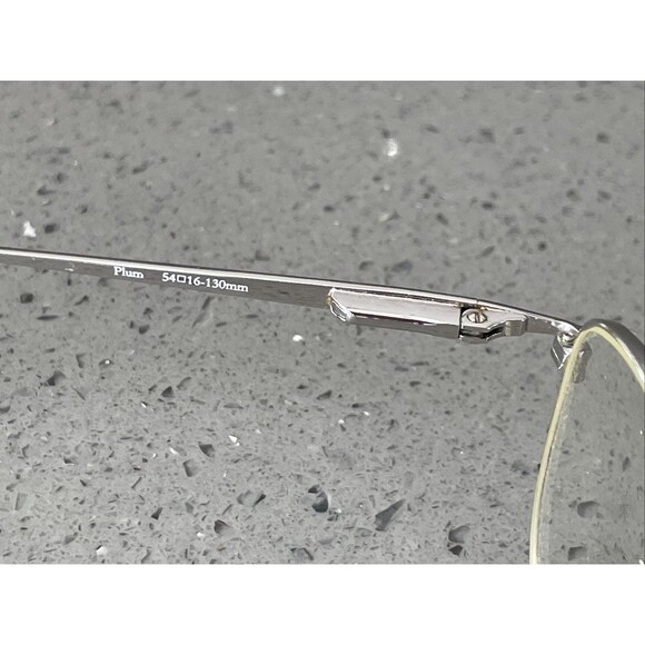 LAURA ASHLEY EYEGLASSES Frames ONLY Madge Plum 54-16-130 FLEX HINGE full rim - Picture 8 of 10